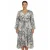 YOEK midi jurk Plus Size met slangenprint – grijs