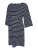 MAMALICIOUS Jurk ‘MLAmila’  blauw / wit