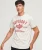 Athletic College T-shirt met Grafische Print Grijs