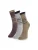 Crea Socks Sokken ‘Outdoor Winter’  gemengde kleuren