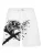 Plein Sport Zwemshorts  zwart / wit