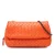 Tweedekans Mini Nappa Intrecciato Uitbreidbare Ketting Flap Crossbody