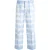 River Woods Mid High Waist Cropped Blue