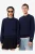 Lacoste Sweatshirt ronde halsmarine, Effen