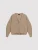 Oversized v-hals vest met functionele zakken