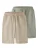 TWO SOON Broek  beige / pastelgroen