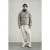 Patronen Bomber Puffer Jack met Ritskraag