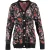 Paco Rabanne Cardigan met bloemenprint in veelkleurige wol
