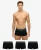 Superdry Mannen Triopak Slips Zwart