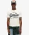 T-shirt met Vintage Logo Crème