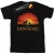 Li-cense Disney dames the lion king movie sunset logo boyfriend t-shirt