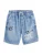 Next Jeans  blauw denim / donkergeel / zwart / wit
