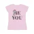 Disney Dames/Dames Dumbo Be You Katoenen T-Shirt (Baby Roze)