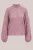 WE Fashion – Dames jersey top van kant met pailletten – Regular fit – Mauve –