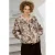 Zhenzi Plus Size gebloemde jas – bruin