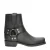 Sendra 9077 Pete leren bikerboots zwart