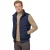 bodywarmer People of Shibuya NEW capuchon donkerblauw met voering
