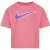 Nike Meisjes Swoosh Varsity T-shirt (Roze)