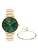 Tamaris Analoog horloge  goud / smaragd