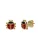Lucardi Sieraden ‘Statement’  goud / rood / zwart