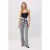 TRENDYOLMİLLA Dames Zwart Effen Wijde pijp Hoge taille Jeans