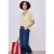 Street One Dames Basic Shirt in Beige