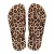 Ipanema teenslippers met panterprint bruin/beige