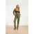 Smashed Lemon 24597 suède leger aangesloten broek |