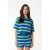 Colourful Rebel Nolita Crochet Stripe Short Multicolor