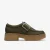 Linoso Monk Dark Green Nub Schoenen