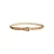 PIECES riem PCGESSICA met studs lichtbruin