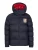 19V69 ITALIA Winterjas ‘Jeffrey Teddy’  navy / lichtbruin
