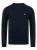 U.S. POLO ASSN. heren trui – ronde hals met ribboorden & geborduurd logo
