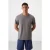 Heren T-shirt met Logo-print en Ronde Hals