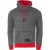 Sweatshirt met hoge kraag en capuchon