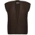 Geisha gilet knitted 64534-29 785 dark brown
