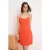 TRENDYOLMİLLA Dames Rood Effen Kort / Mini Mouwloos A-lijn Jurken