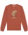 Watapparel Sweatshirt ‘Fahrradbär’  roestbruin / lichtbruin / gemengde kleuren
