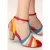 Elsie Retro t-strap pumps in multi