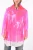 PVC westernjas met franjes in roze