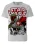 LOGOSHIRT Shirt ‘Star Wars – Boba Fett’  grijs / groen / rood / zwart