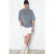 TRENDYOL MAN Jongens Grijs Slogan Kort Oversized T-shirts