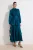 Trendyol Modest Dames Groen Effen Maxi Lang Stijlvol/Avond Skater Modest Avond Jurken