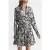Reiss Scarlett Dress Shirt Black/white