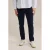 WE Fashion slim chino donkerblauw