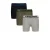 Vingino boxershort – set van 3 grijs melange/groen/donkerblauw