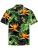 Hawaiihemdshop.de Overhemd ‘Hawaiihemd “Bird of Paradise”‘  zwart