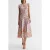 Reiss Luna Dress Coral/white