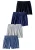 LE JOGGER Boxershorts  marine / navy / grijs / zwart