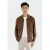 Ciszere Neo vegan suede overshirt 2.0 30038-064-04 mocha brown